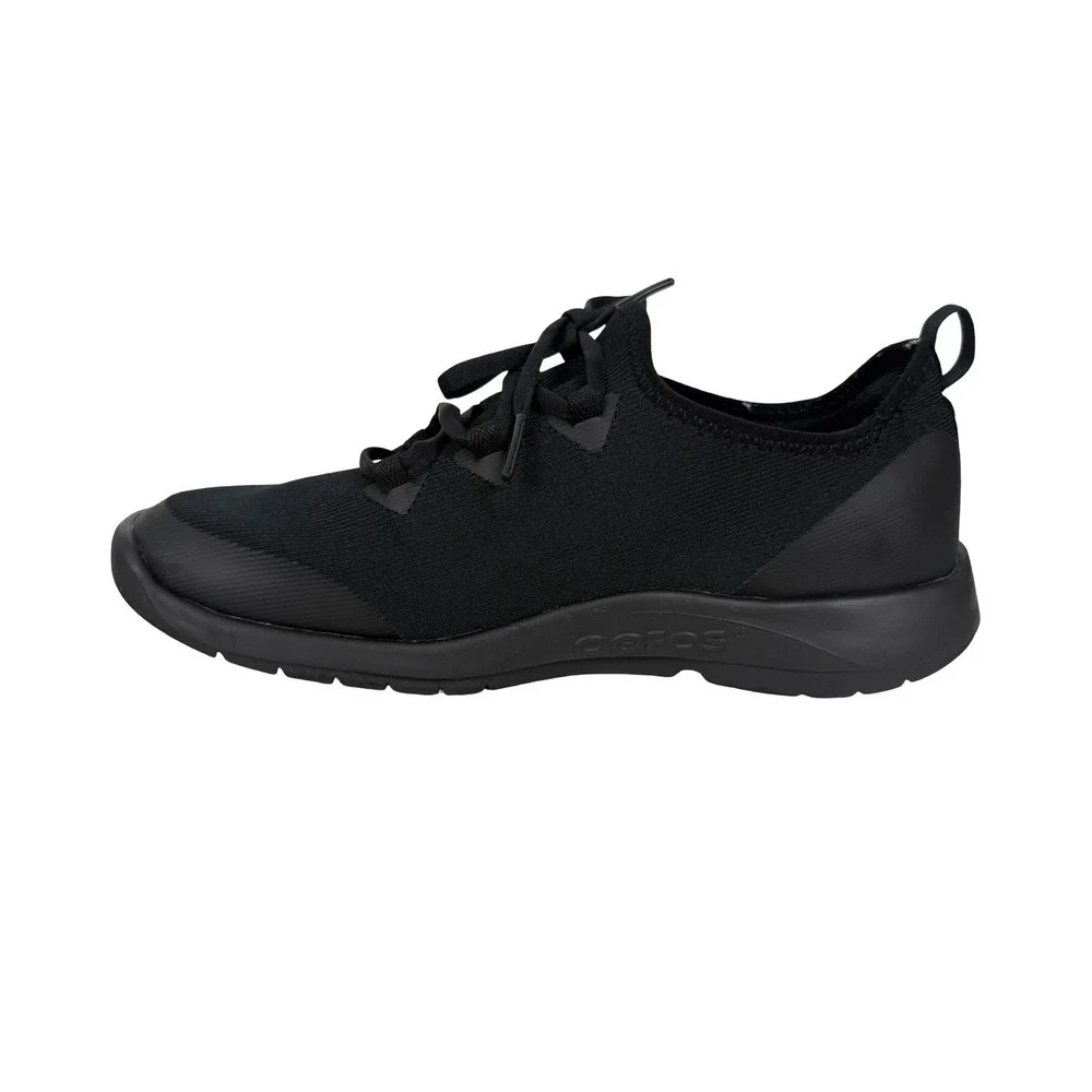 OOFOS OOmg Sport Low Womens Size 9.5 Black Recovery Slip On Shoes Athletic